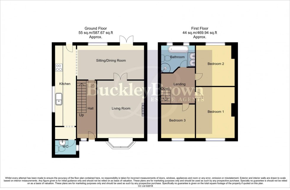 Floorplan for Derby Road, Mansfield