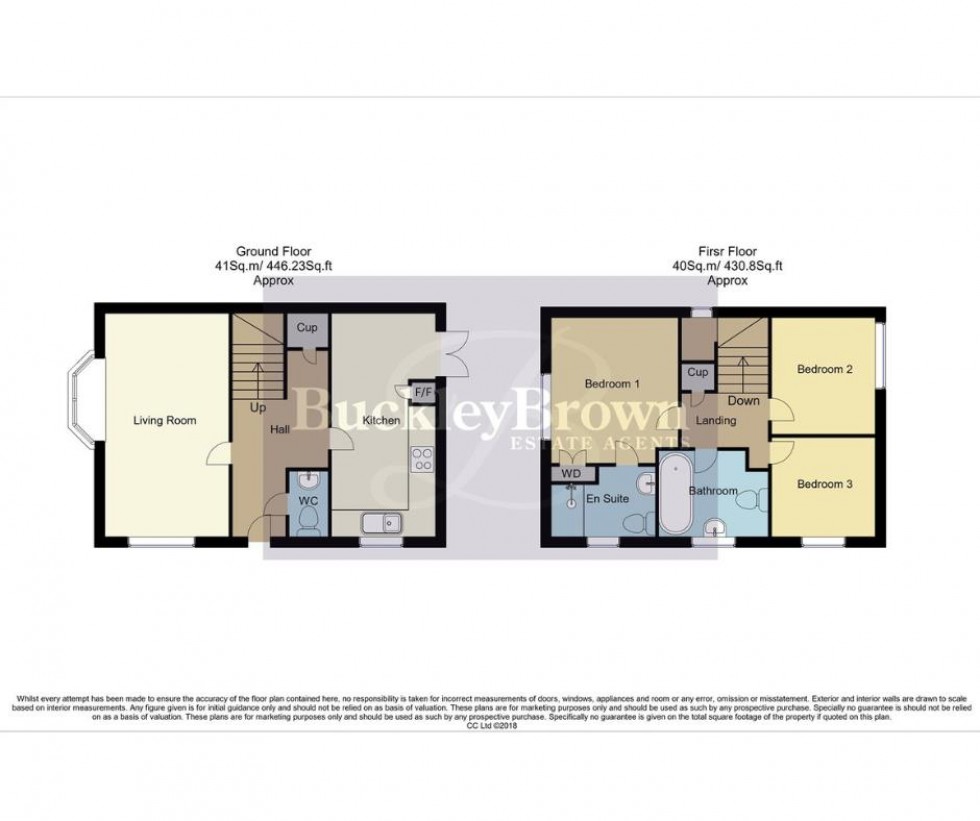 Floorplan for Adams Park Way, Kirkby-In-Ashfield, Nottingham