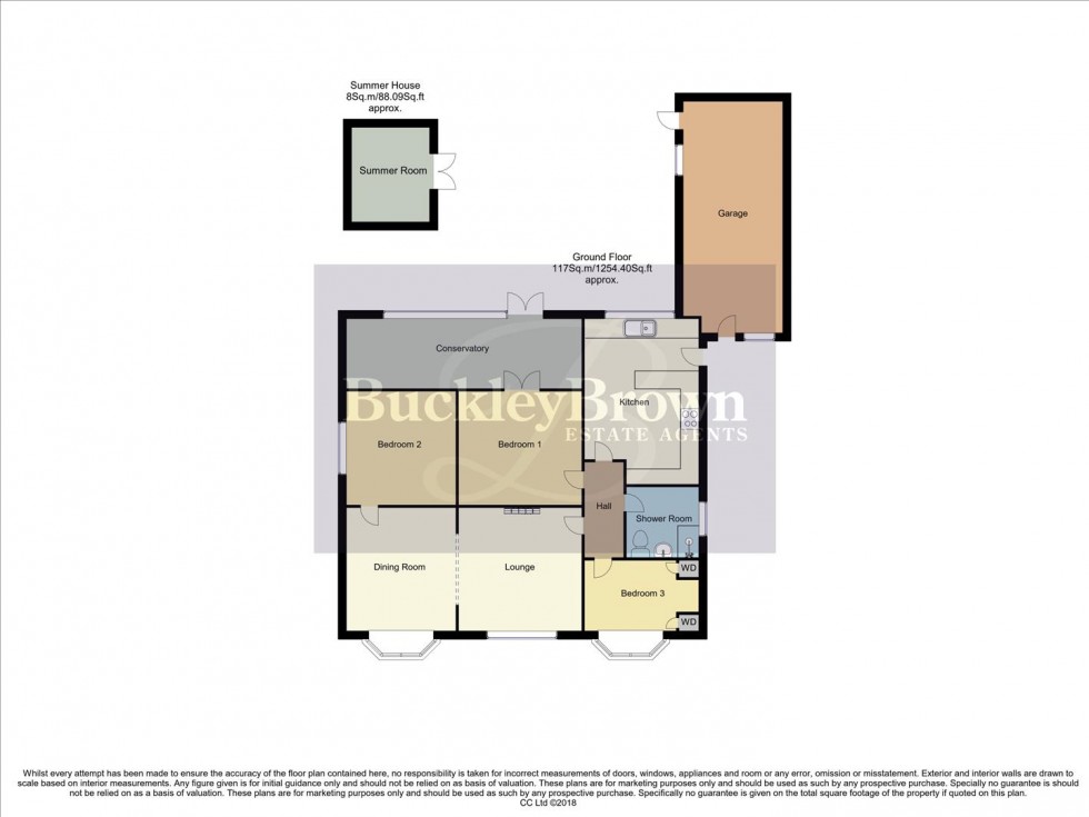 Floorplan for Oakland Road, Forest Town, Mansfield