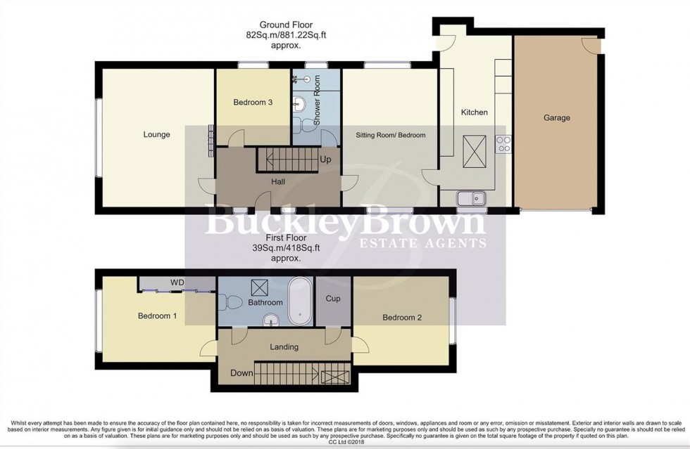 Floorplan for Parliament Road, Mansfield