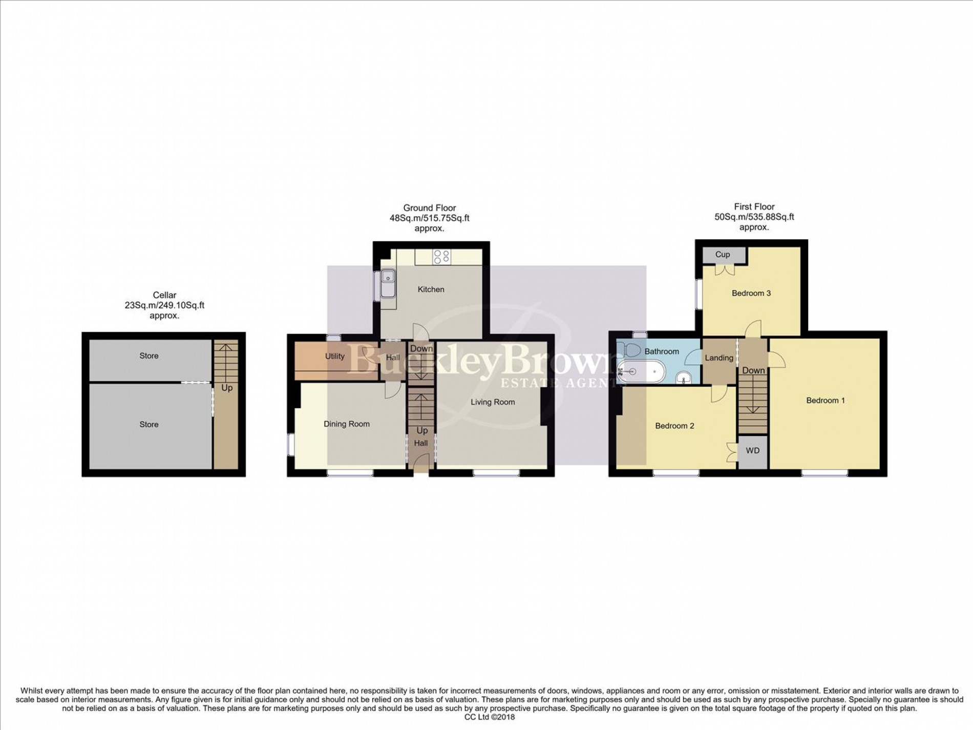 Floorplan for Berry Hill Lane, Mansfield