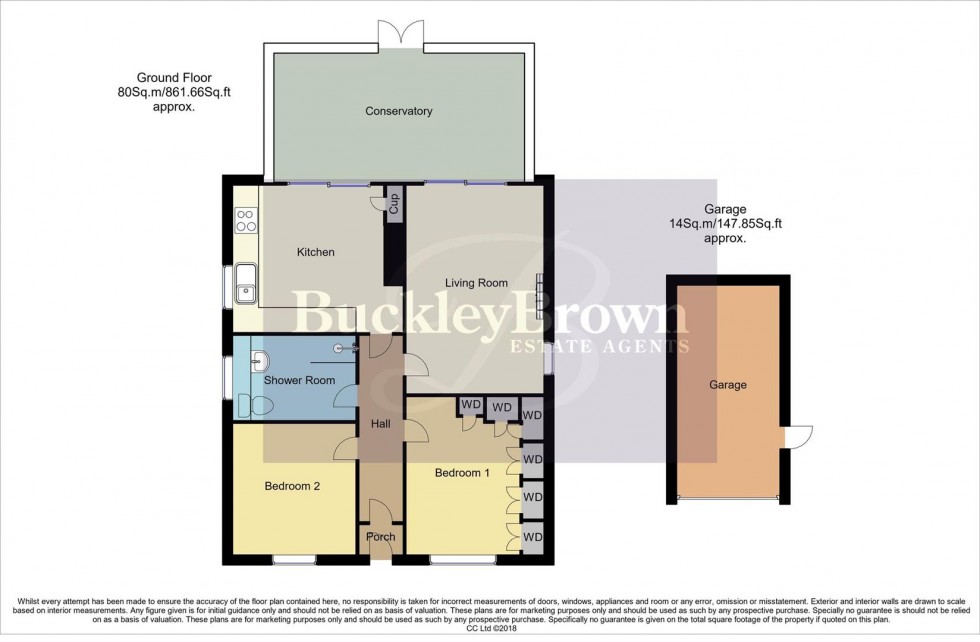 Floorplan for Southfields Drive, South Normanton, Alfreton