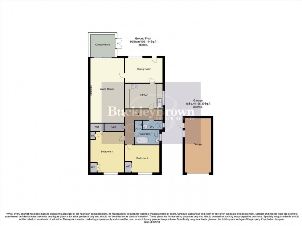 Floorplan for The Paddock, Kirkby-In-Ashfield, Nottingham