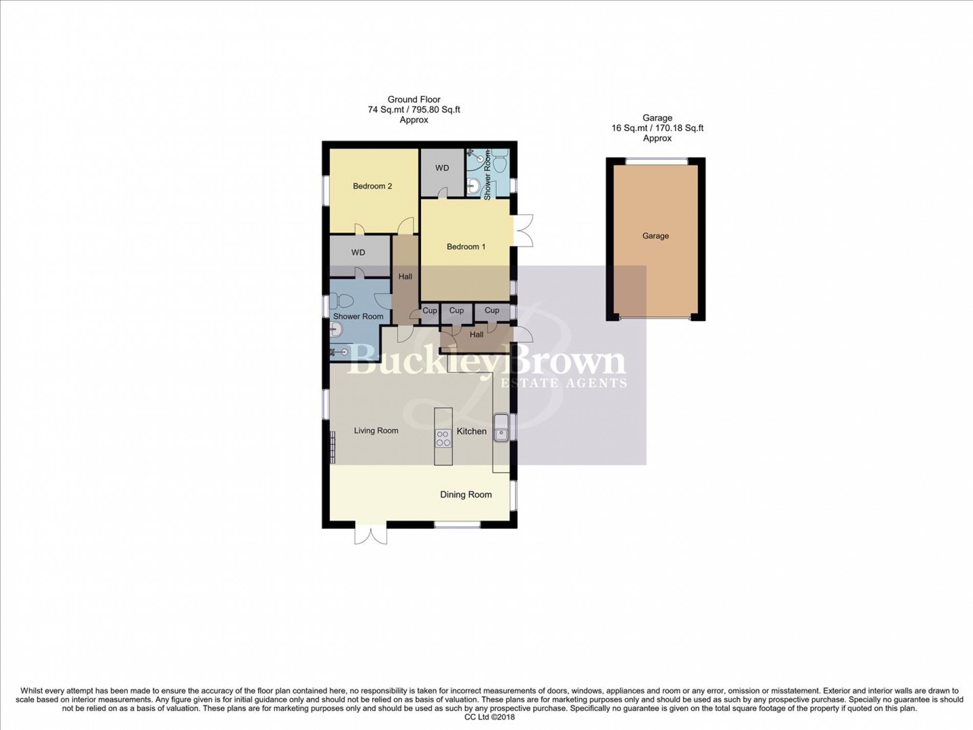 Floorplan for Boat Lane, Bleasby, Nottingham