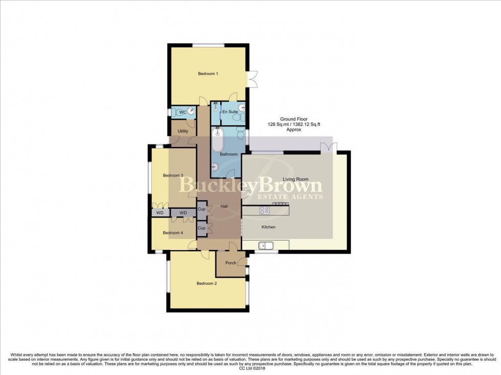 Floorplan for Paddock Close, Edwinstowe, Mansfield