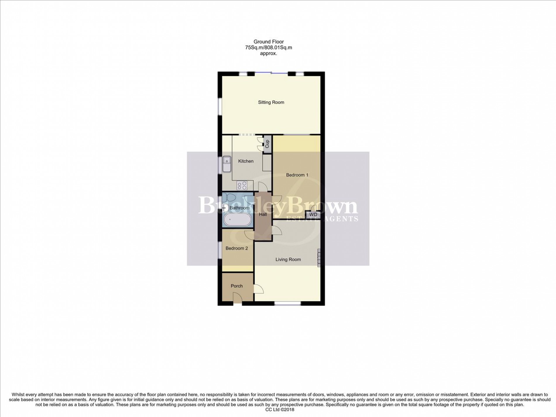 Floorplan for Ling Forest Close, Mansfield