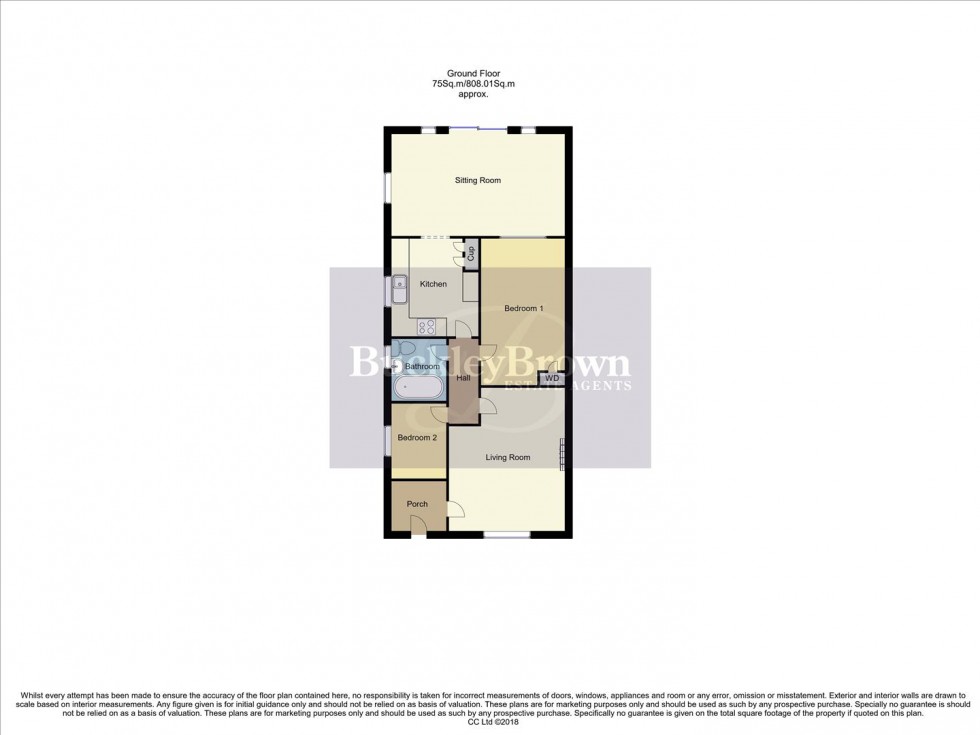 Floorplan for Ling Forest Close, Mansfield