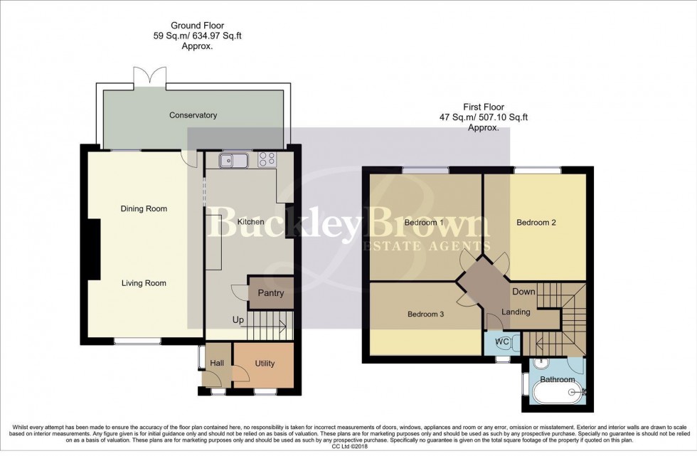 Floorplan for Budby Crescent, Meden Vale, Mansfield