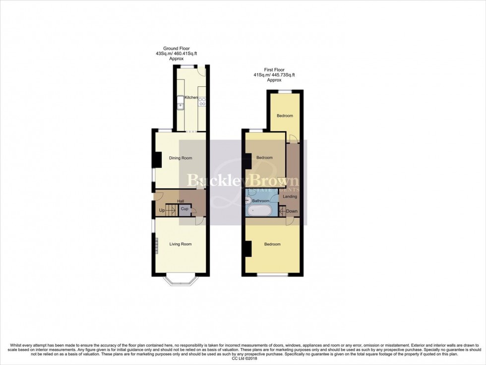 Floorplan for Forest Road, Mansfield
