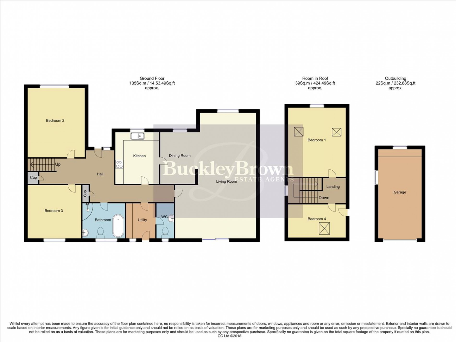 Floorplan for Rectory Road, Upper Langwith, Mansfield