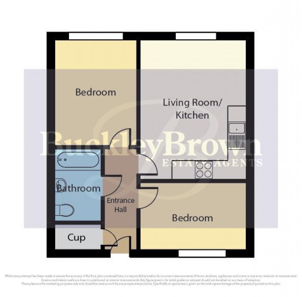 Floorplan for Old Bakery Way, Mansfield