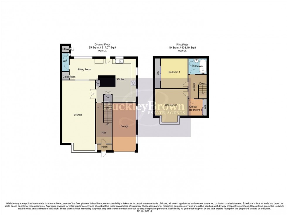 Floorplan for Stinting Lane, Shirebrook, Mansfield