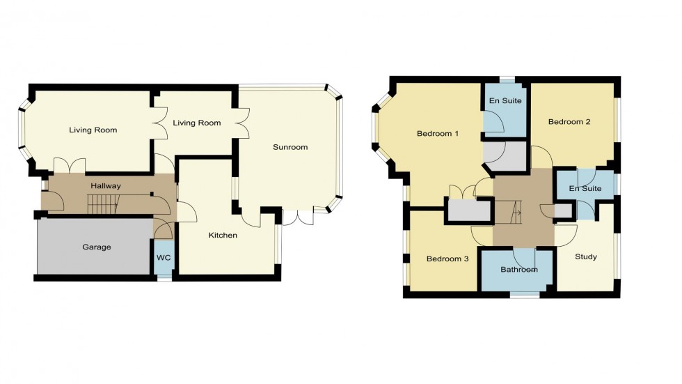 Floorplan for Kings Stand, Mansfield