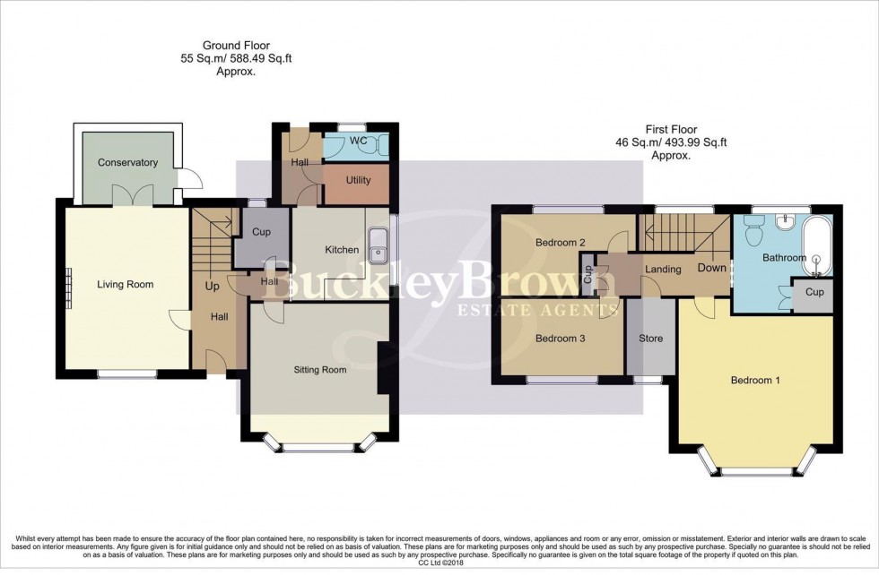 Floorplan for Beech Hill Crescent, Mansfield