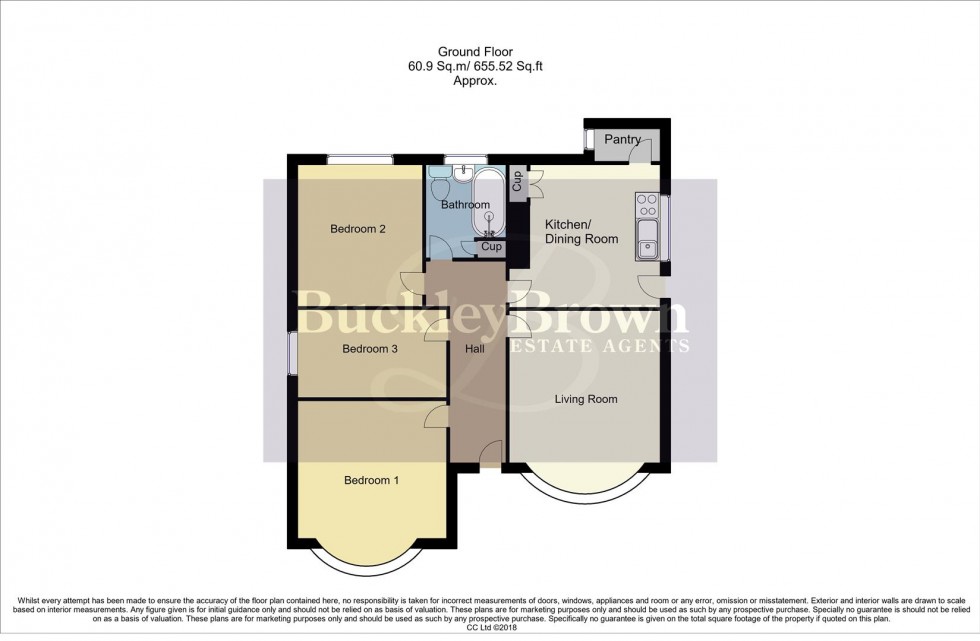 Floorplan for Raleigh Road, Mansfield