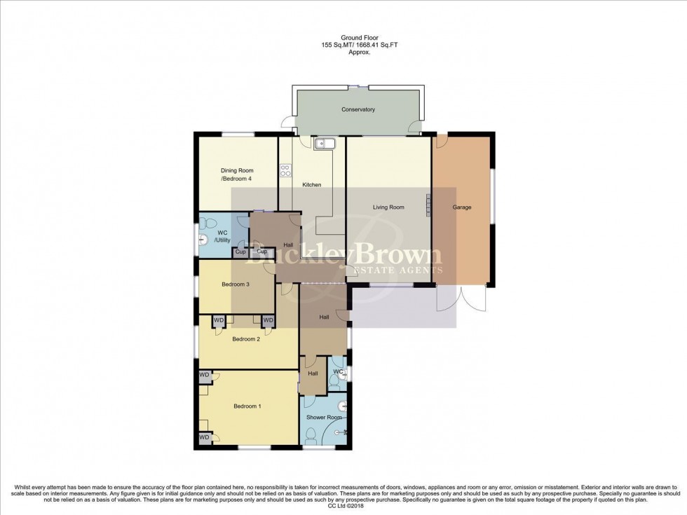 Floorplan for Butt Lane, Mansfield Woodhouse, Mansfield