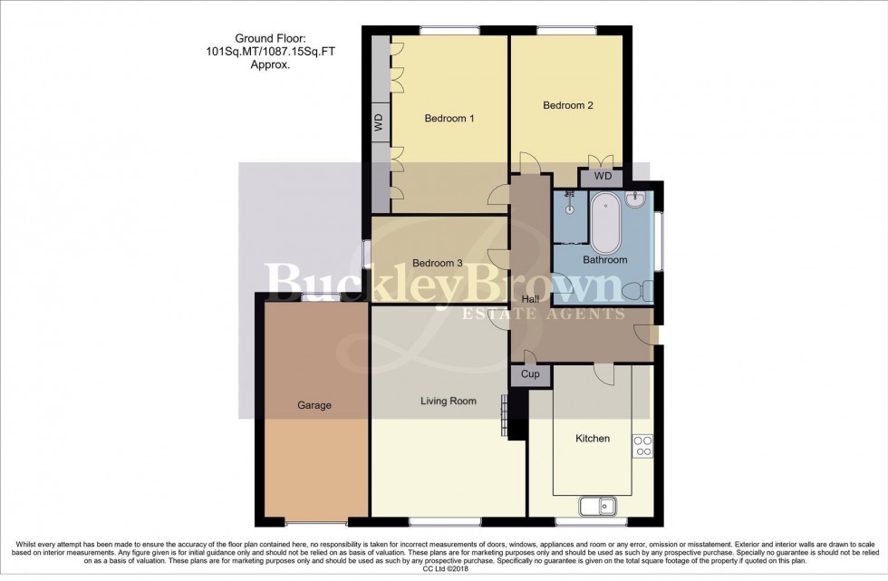 Floorplan for Nethercross Drive, Warsop