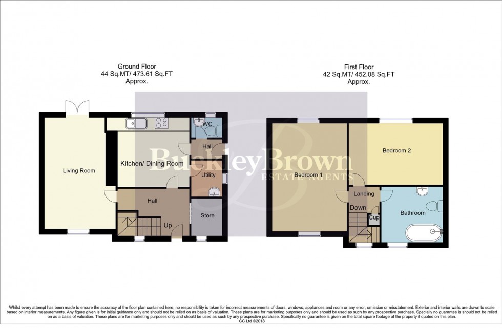 Floorplan for Hartington Street, Langwith, Mansfield