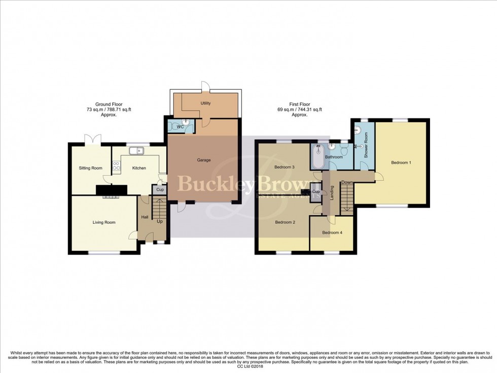 Floorplan for Lambley Avenue, Mansfield