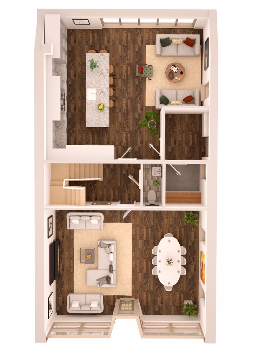 Floorplan for Oakview, Budby Road, Cuckney, Mansfield