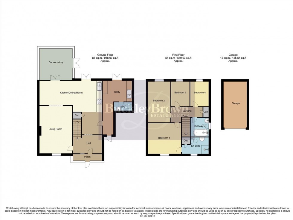 Floorplan for The Ridings, Forest Town, Mansfield