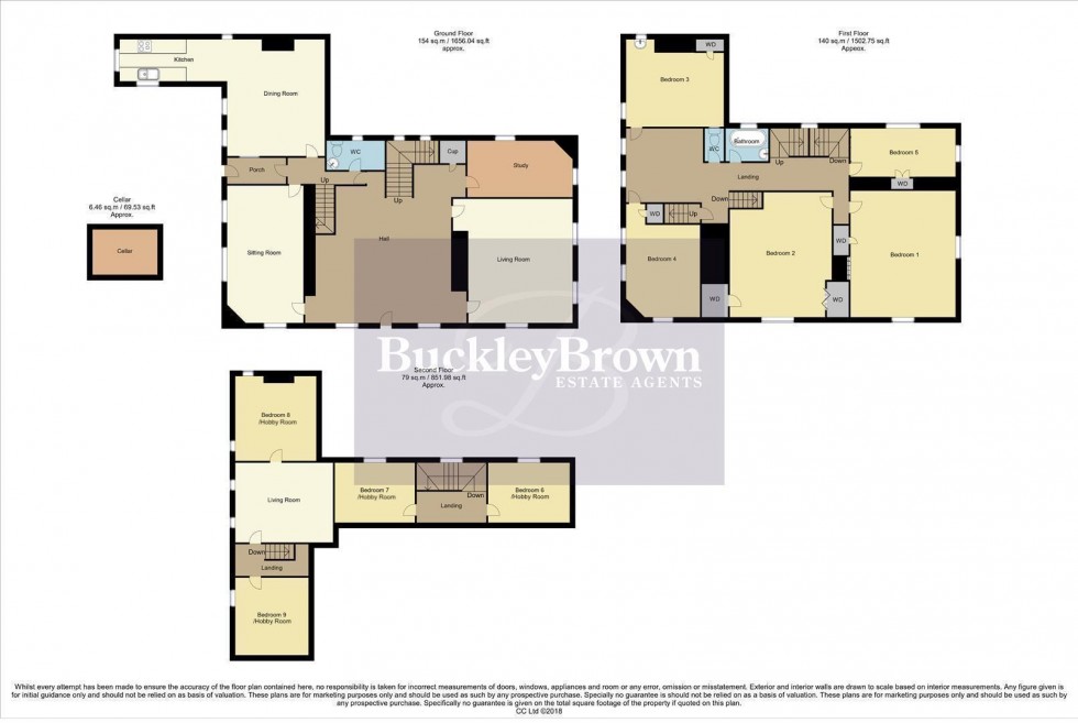 Floorplan for Cragg Lane, Newton, Alfreton