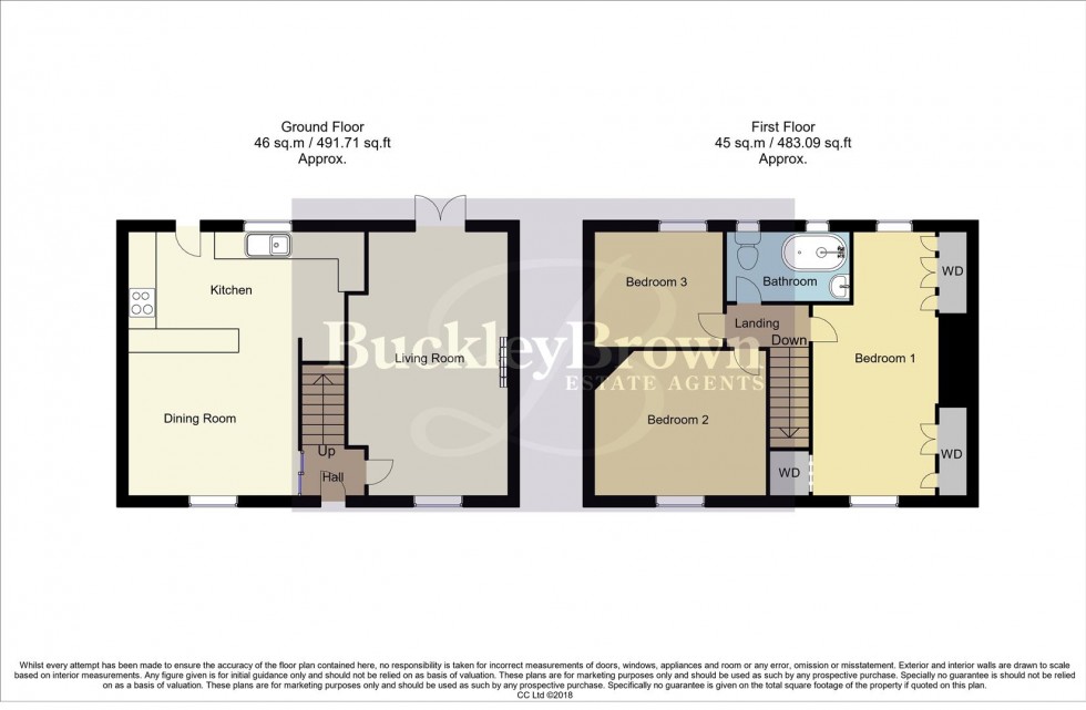 Floorplan for Mansfield Road, Clipstone Village, Mansfield