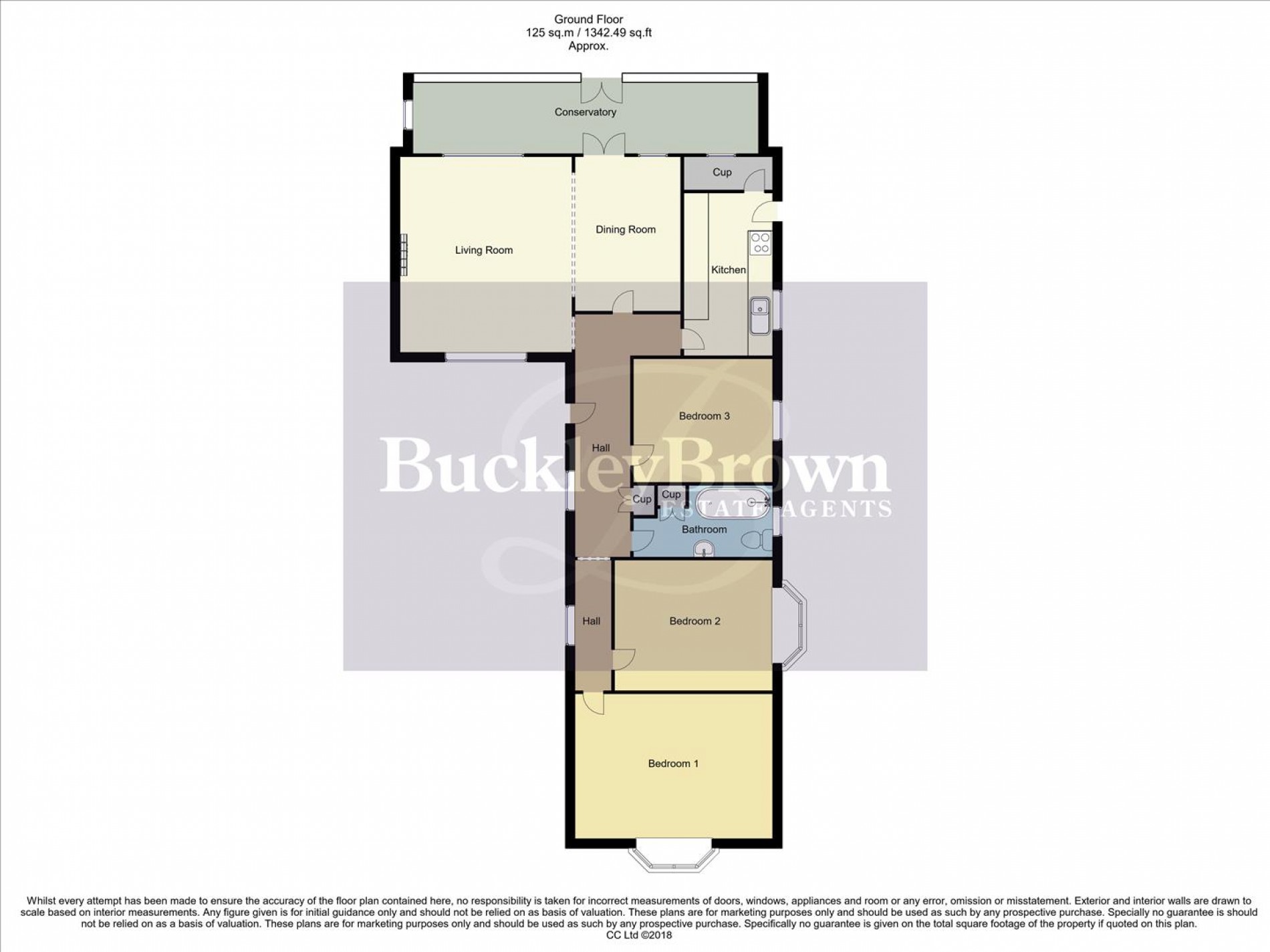 Floorplan for Kirkby Road, Ravenshead, Nottingham