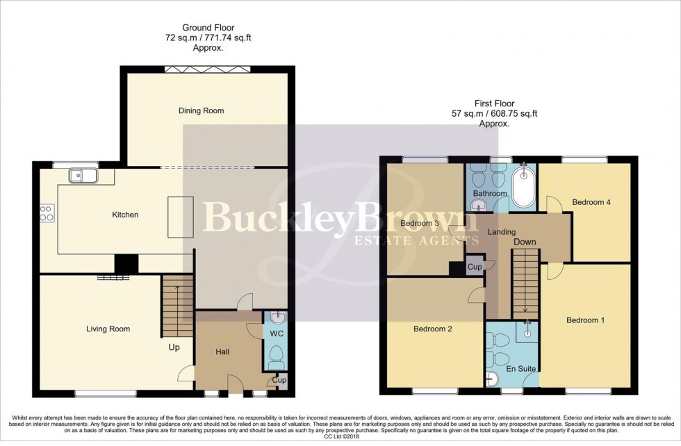 Floorplan for Marshall Hill Drive, Nottingham