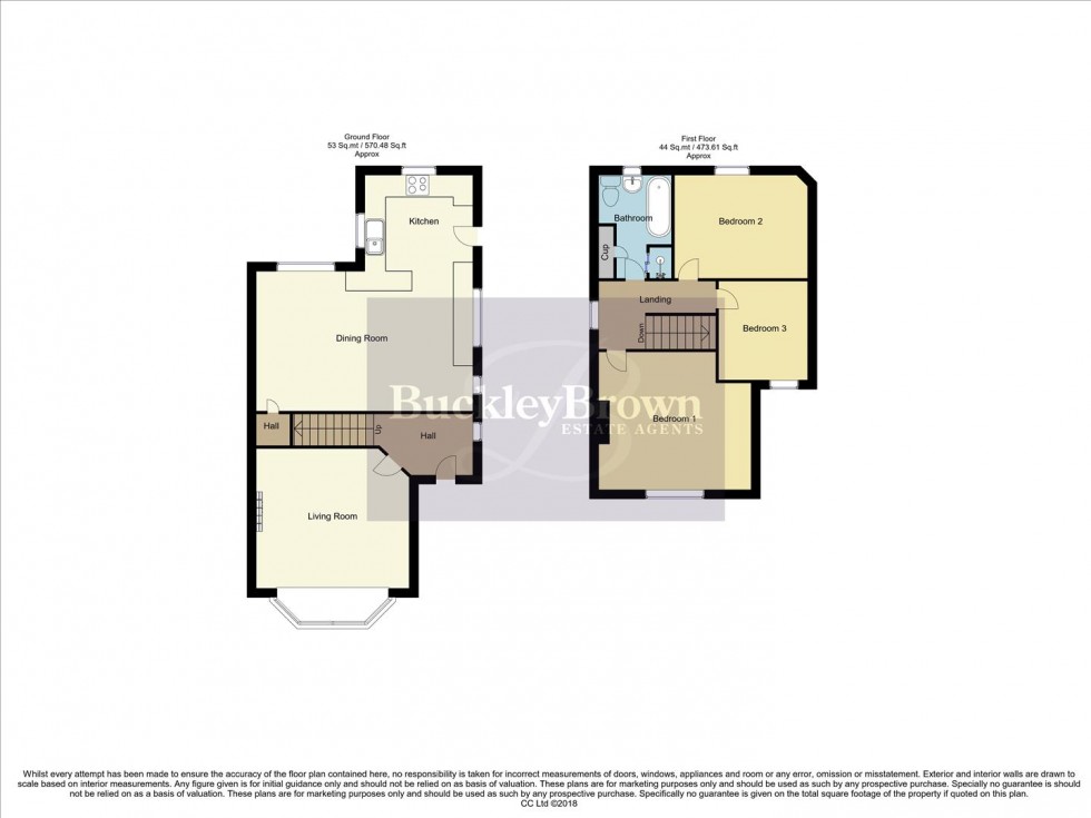 Floorplan for Russell Street, Sutton-In-Ashfield