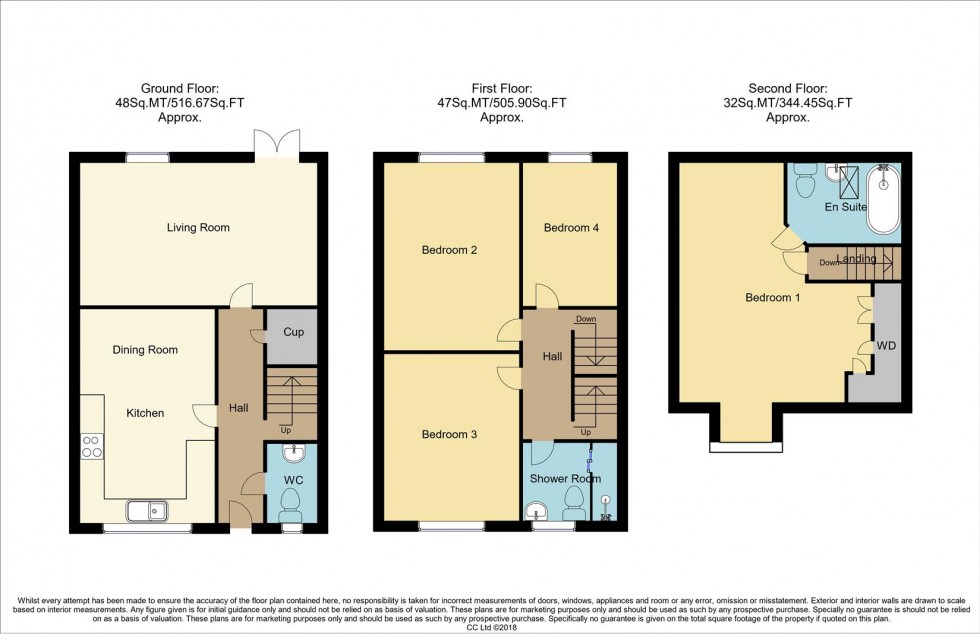 Floorplan for Goldcrest Lane, Clipstone Village, Mansfield