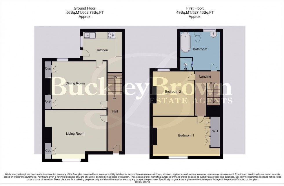 Floorplan for Victoria Street, Mansfield