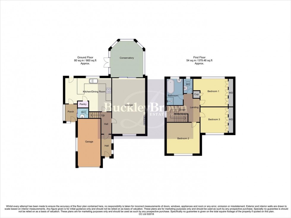 Floorplan for Manvers Crescent, Edwinstowe, Mansfield