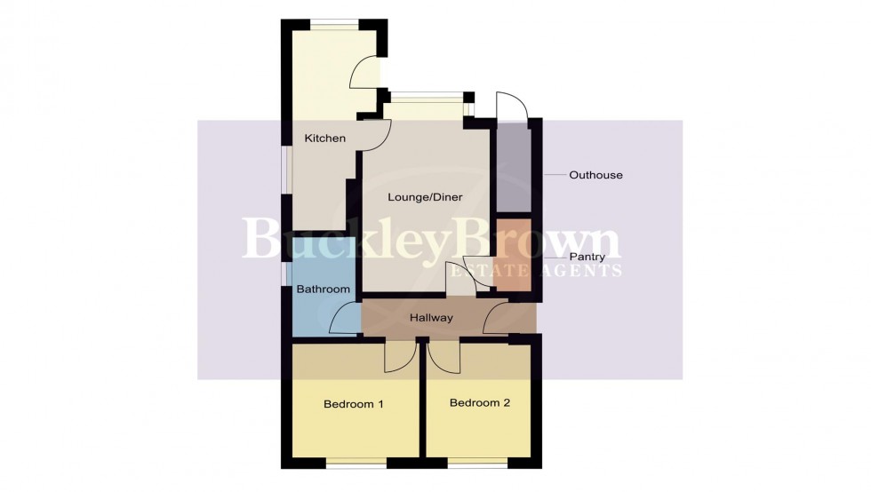 Floorplan for Meadow Avenue, Mansfield