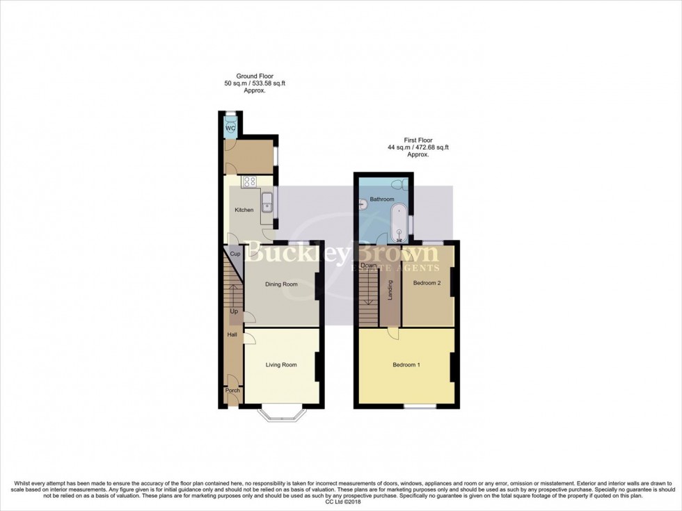 Floorplan for Westfield Lane, Mansfield