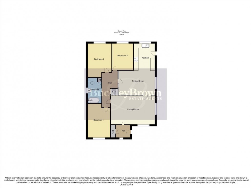 Floorplan for Mackleys Lane, North Muskham, Newark