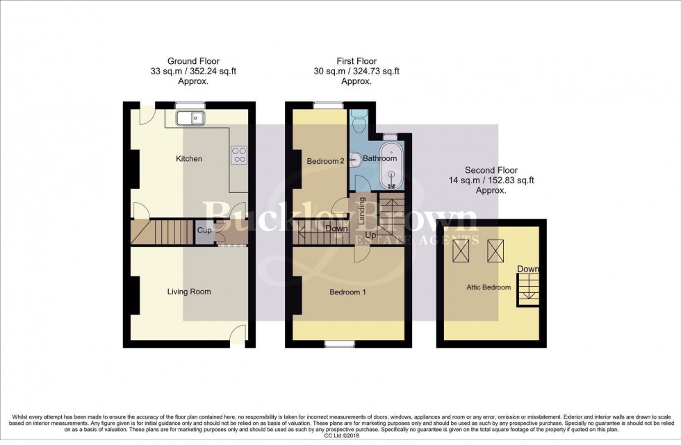 Floorplan for Littleworth, Mansfield