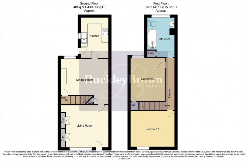 Floorplan for George Street, Mansfield