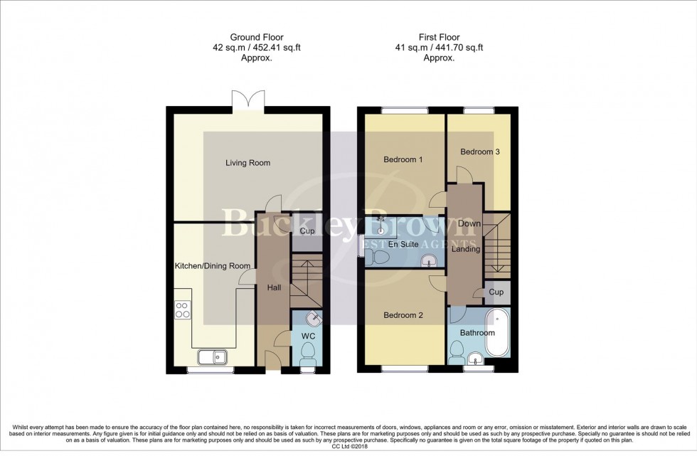 Floorplan for Hodding Road, Hodthorpe