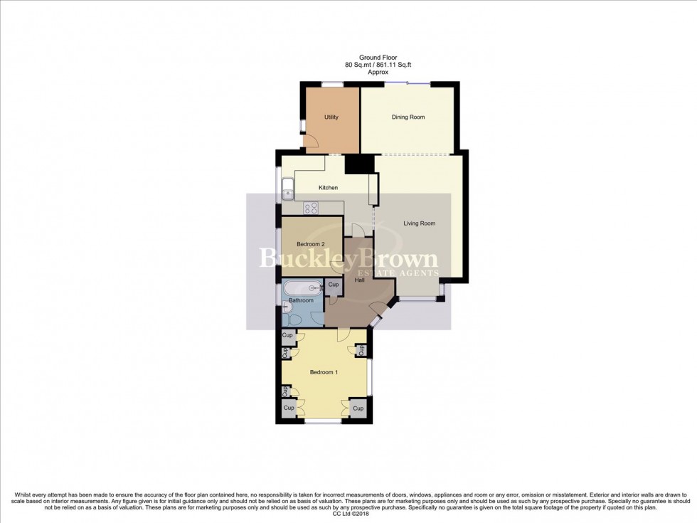 Floorplan for Melbourne Street, Mansfield Woodhouse, Mansfield