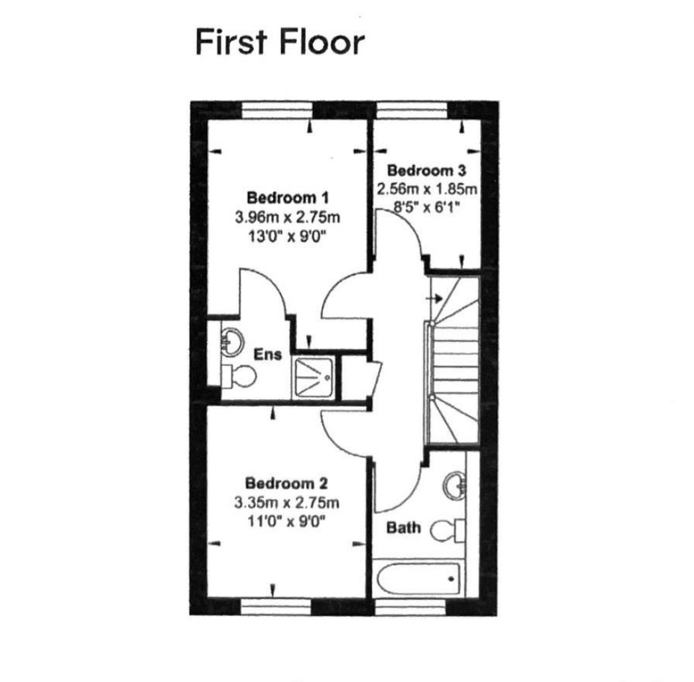 Floorplan for Forest View, Sandy Lane, Mansfield