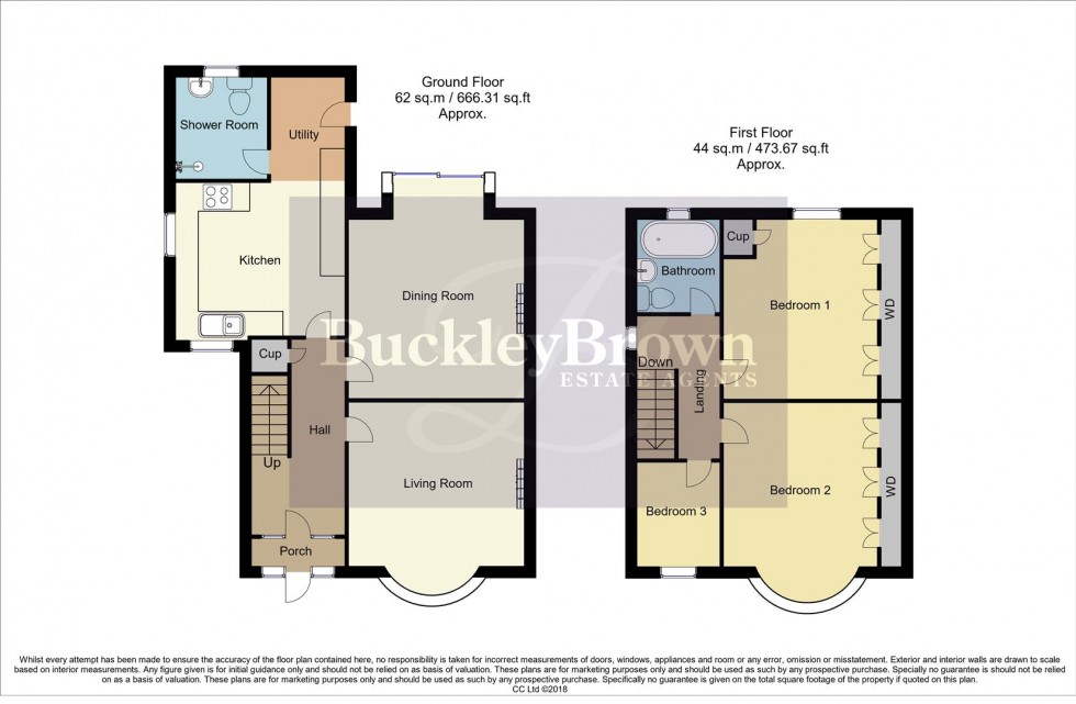 Floorplan for Sutton Road, Kirkby-In-Ashfield, Nottingham