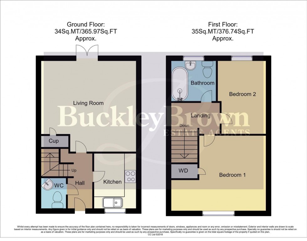 Floorplan for Bessemer Drive, Mansfield