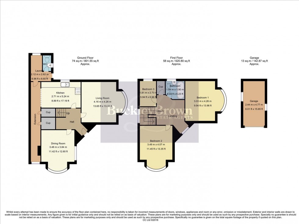 Floorplan for Beech Hill Drive, Mansfield