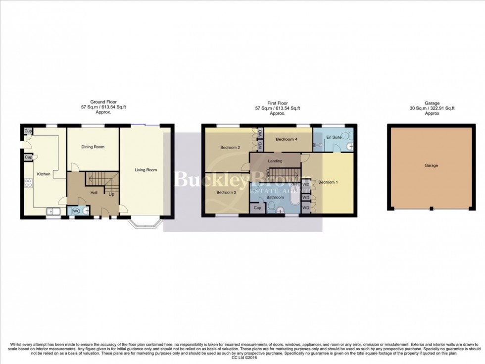 Floorplan for Lavender Close, Tibshelf, Alfreton