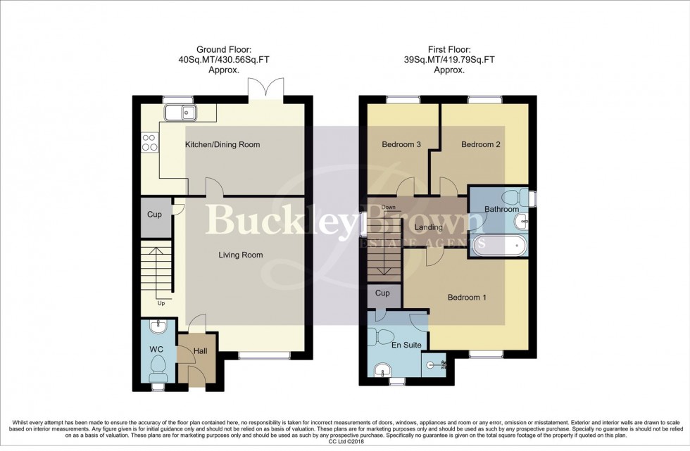 Floorplan for Hewett Street, Warsop Vale, Mansfield