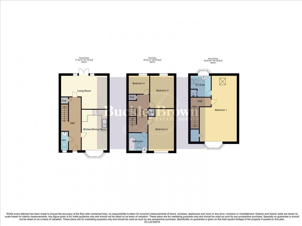 Floorplan for Feld Lane, Holmewood