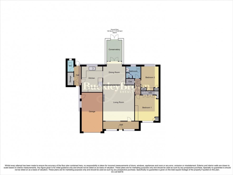 Floorplan for Greendale Avenue, Edwinstowe, Mansfield