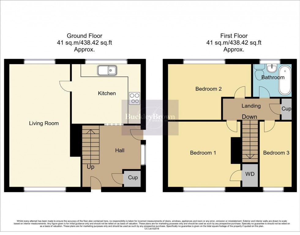 Floorplan for The Markhams, Newark