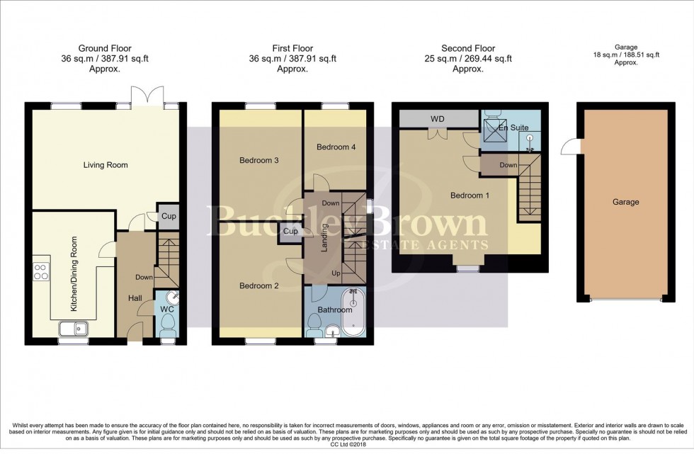 Floorplan for Lindhurst Way West, Mansfield